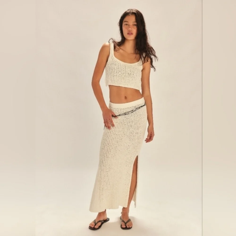 Free People Beach Havana Sweater/‎ Crochet Set